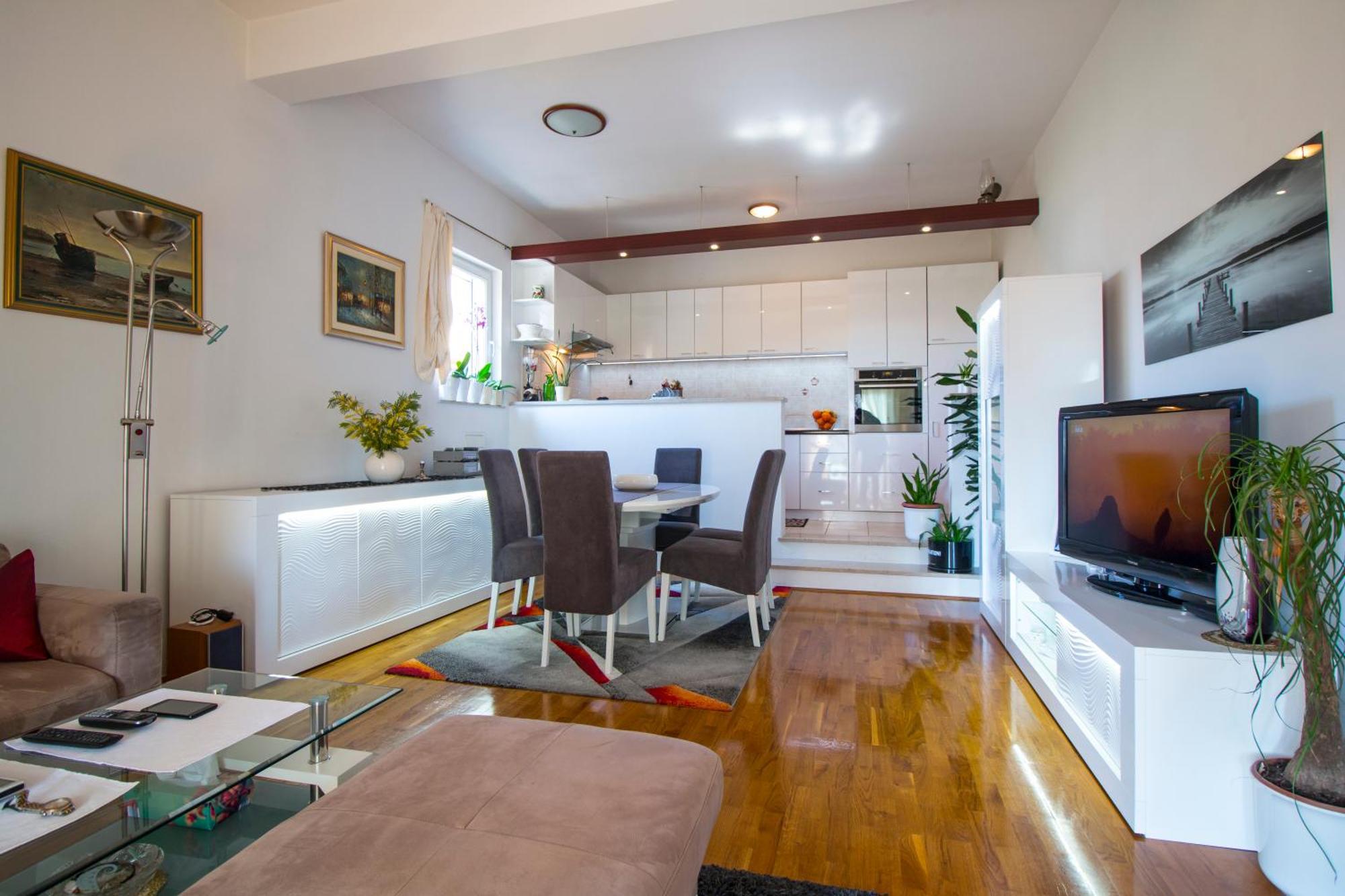 Apartman Kapovic Kaštela Esterno foto